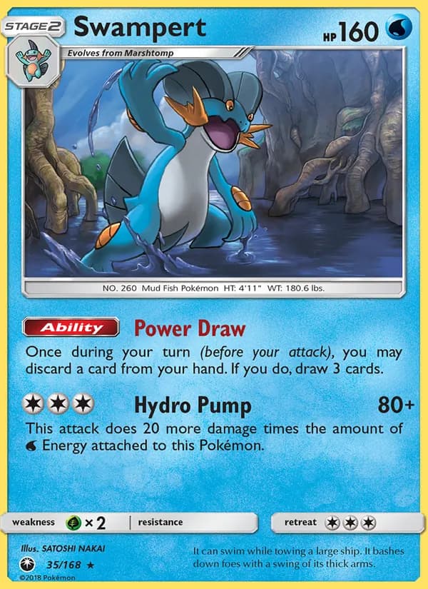 Swampert — Tormenta Celestial #35