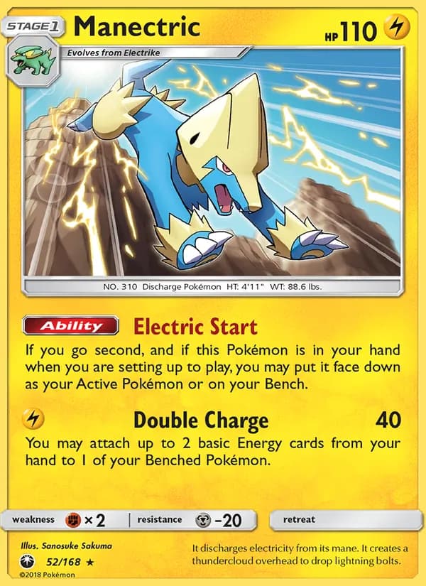 Manectric — Celestial Storm #52