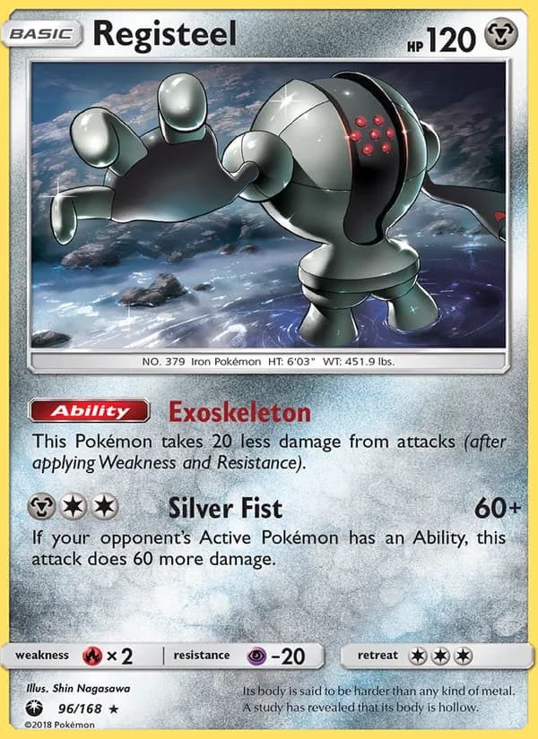 Registeel — Tormenta Celestial #96