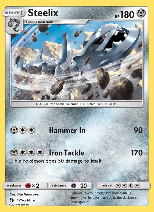 Steelix — Lost Thunder #125
