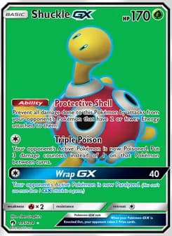 Shuckle GX — Lost Thunder #195