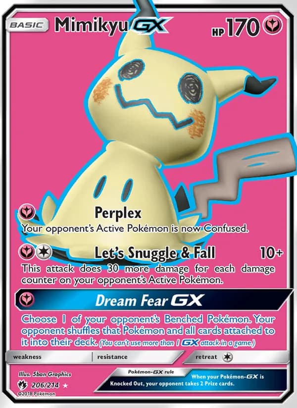 Mimikyu GX — Truenos Perdidos #206