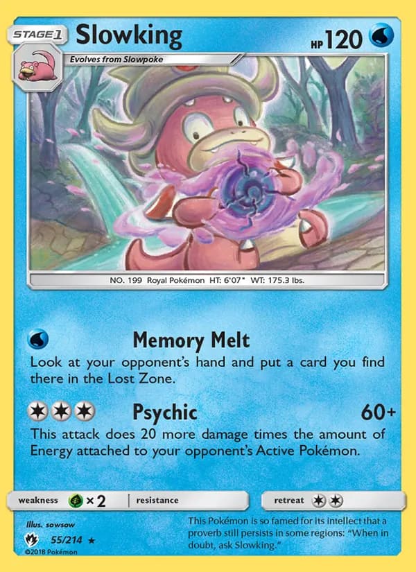 Slowking — Truenos Perdidos #55