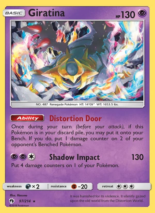 Giratina — Lost Thunder #97