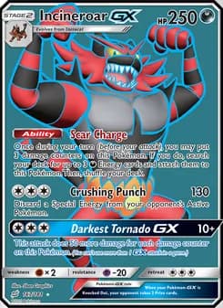 Incineroar GX — Team Up #167