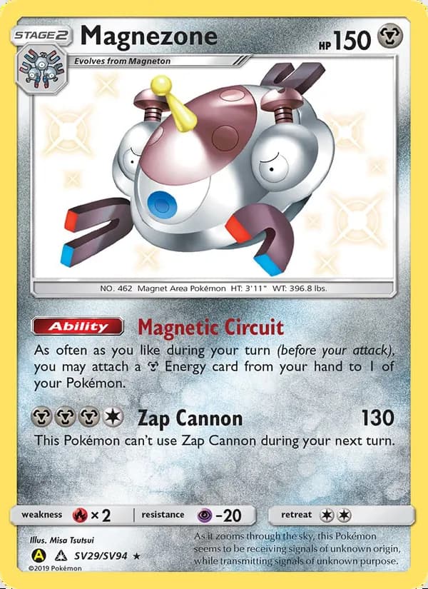 Magnezone — Destinos Ocultos Tesoro Brillante #SV29