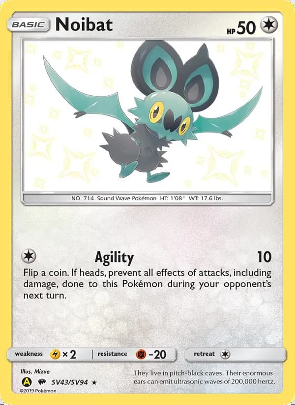 Noibat — Destinos Ocultos Tesoro Brillante #SV43