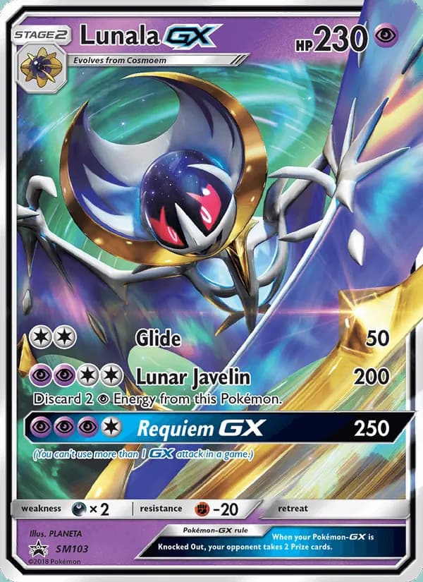 Lunala GX — SM Black Star Promos #SM103