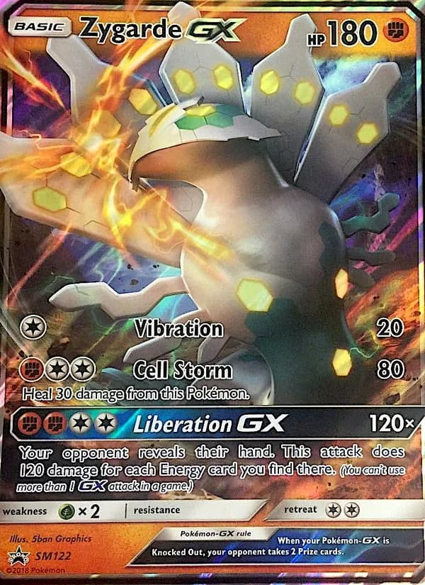 Zygarde GX — SM Black Star Promos #SM122