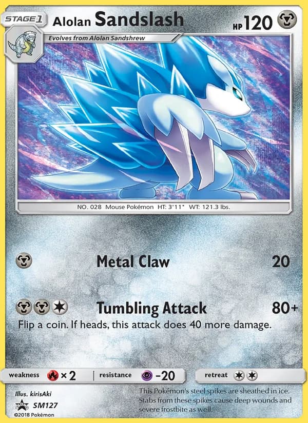 Alolan Sandslash — SM Black Star Promos #SM127