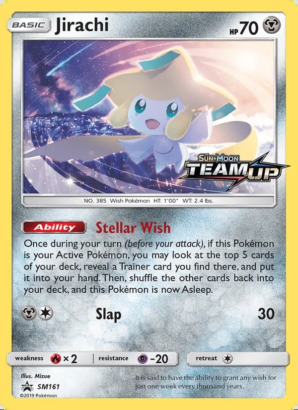 Jirachi — SM Black Star Promos #SM161
