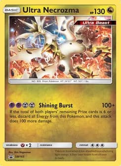 Ultra Necrozma — SM Black Star Promos #SM165