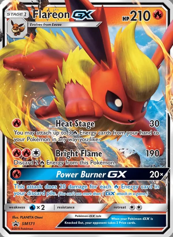 Flareon GX — SM Black Star Promos #SM171