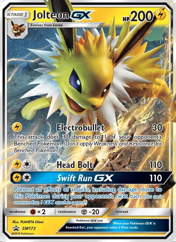 Jolteon GX — SM Black Star Promos #SM173