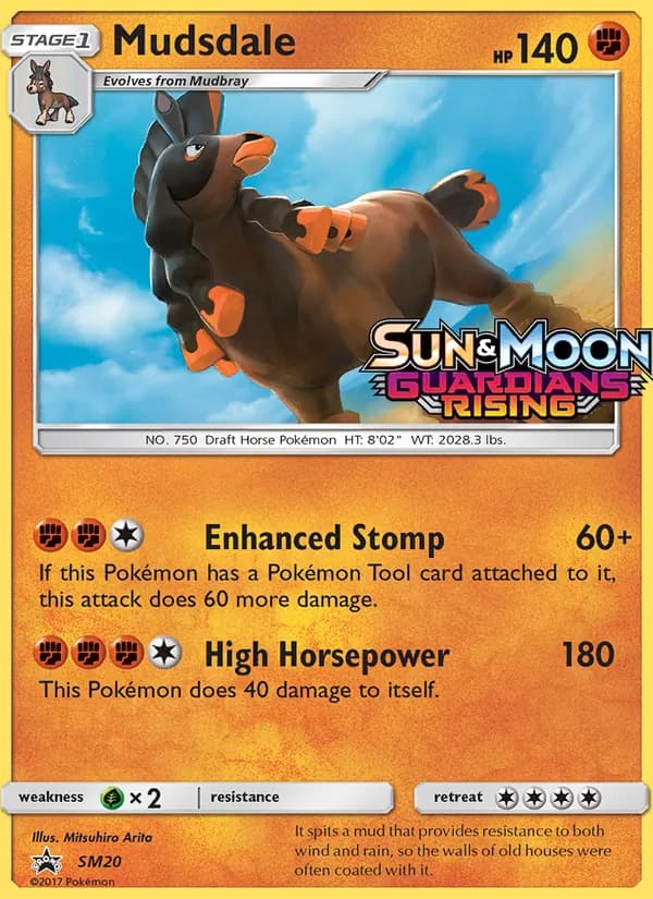 Mudsdale — SM Black Star Promos #SM20
