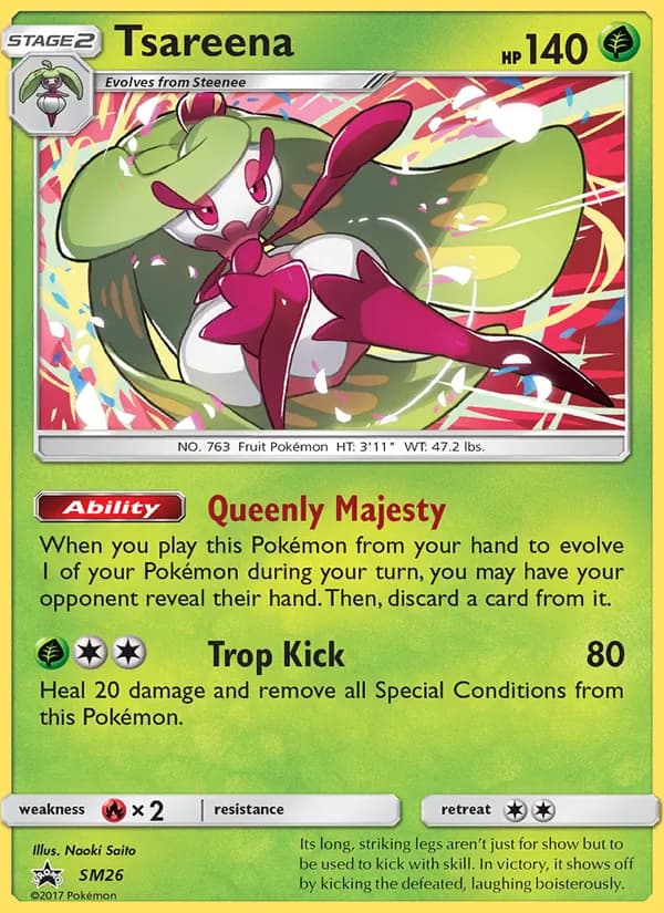Tsareena — SM Black Star Promos #SM26
