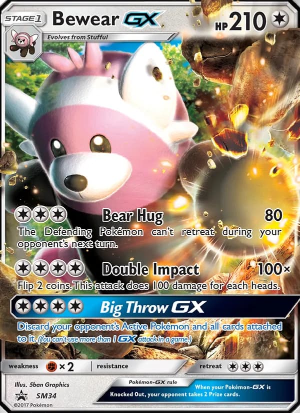 Bewear GX — SM Black Star Promos #SM34