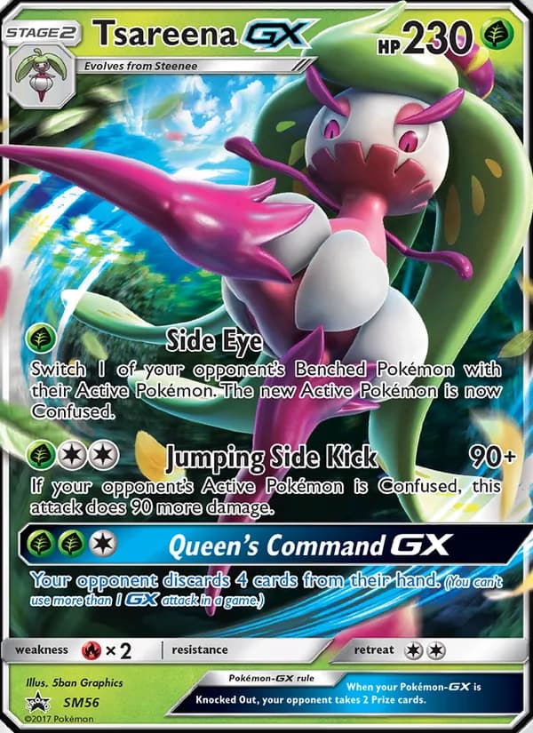 Tsareena GX — SM Black Star Promos #SM56