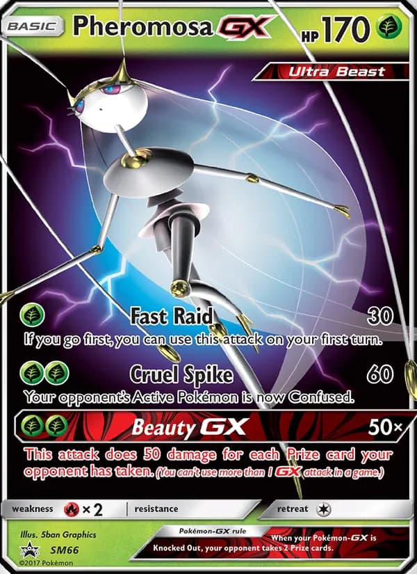 Pheromosa GX — SL Cartas de promoción #SM66