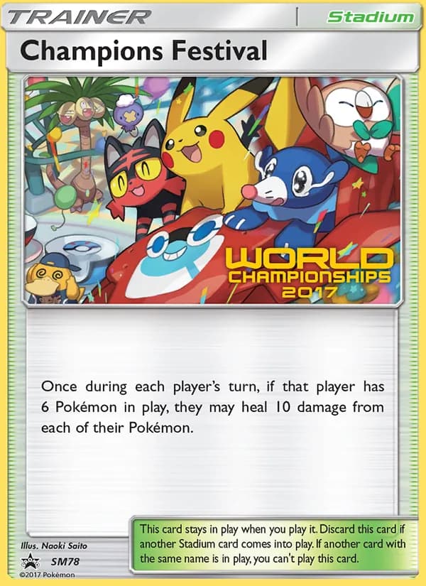 Festival de Campeones — SL Cartas de promoción #SM78