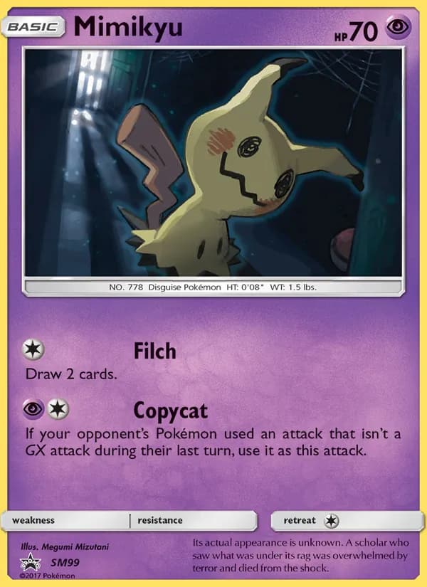 Mimikyu — SM Black Star Promos #SM99