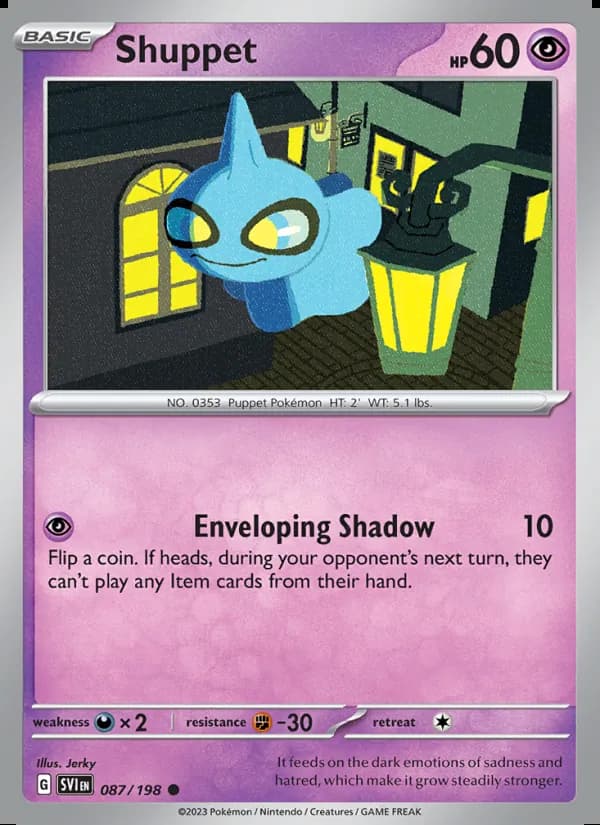 Shuppet — Scarlet & Violet #087