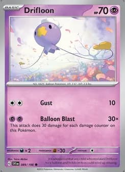 Drifloon — Scarlet & Violet #089