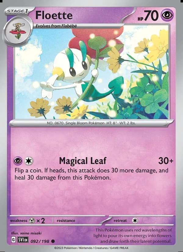 Floette — Scarlet & Violet #092