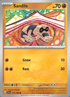 Sandile — Scarlet & Violet #115