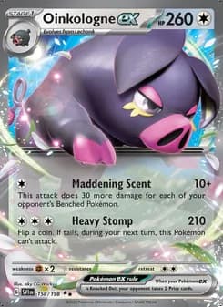 Oinkologne ex — Scarlet & Violet #158