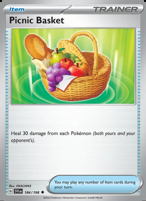 Picnic Basket — Scarlet & Violet #184