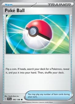 Poké Ball — Scarlet & Violet #185