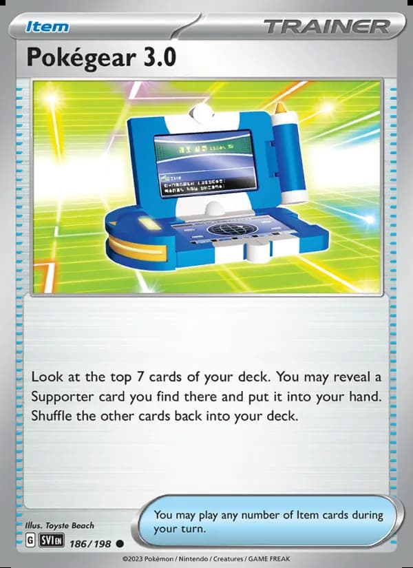 Pokégear 3.0 — Escarlata y Púrpura #186