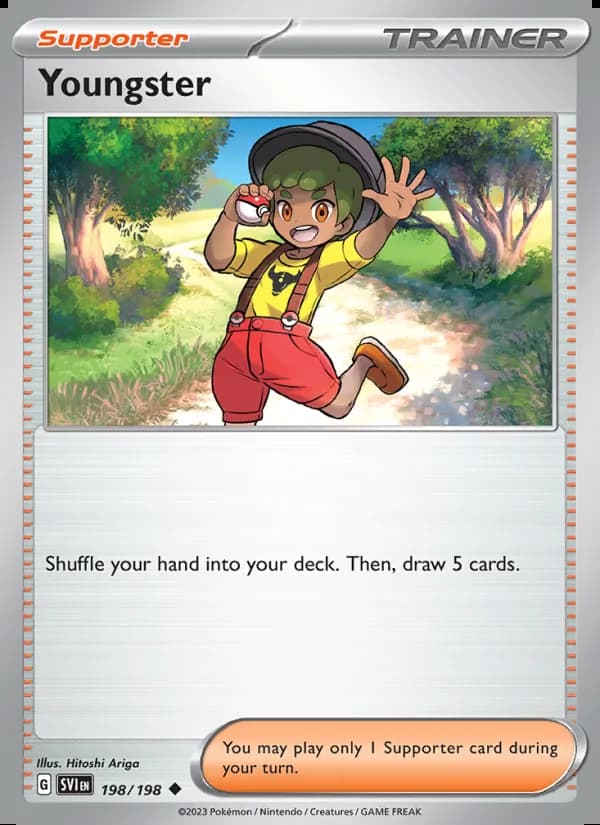 Youngster — Scarlet & Violet #198