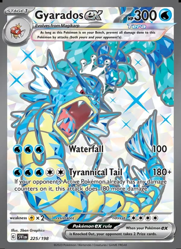 Gyarados ex — Scarlet & Violet #225