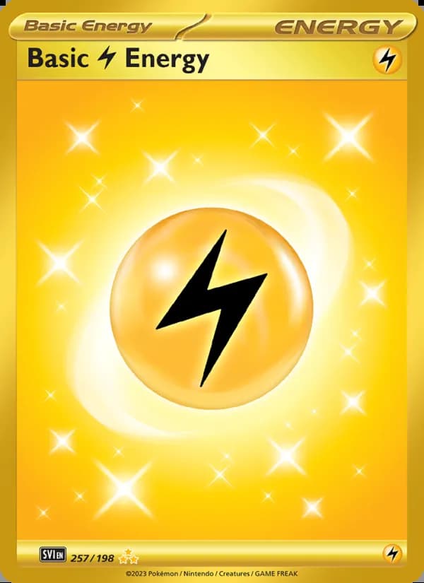 Basic Lightning Energy — Scarlet & Violet #257