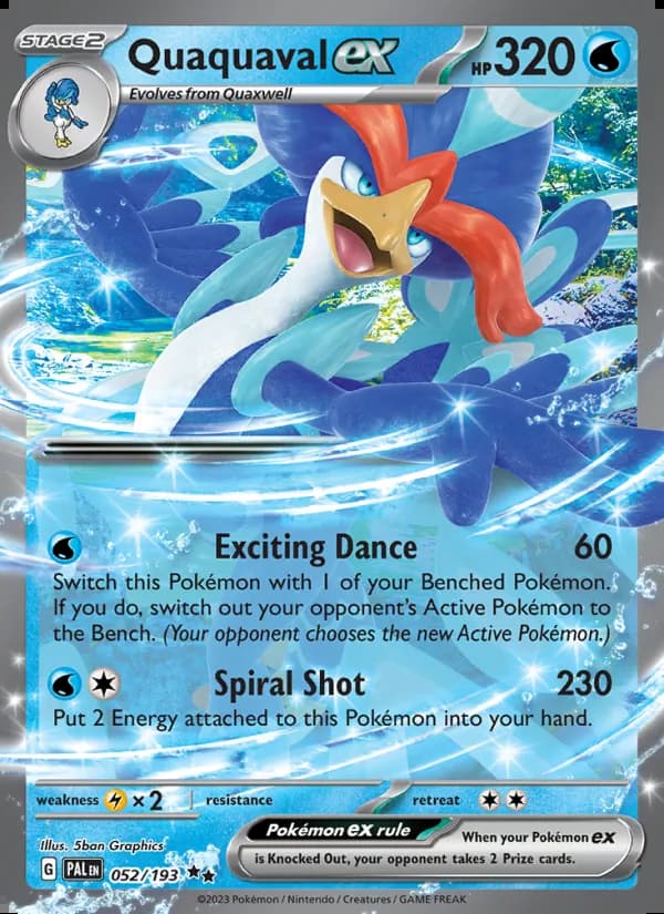 Quaquaval ex — Paldea Evolved #052