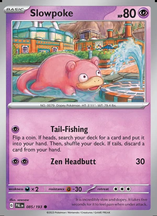 Slowpoke — Paldea Evolved #085