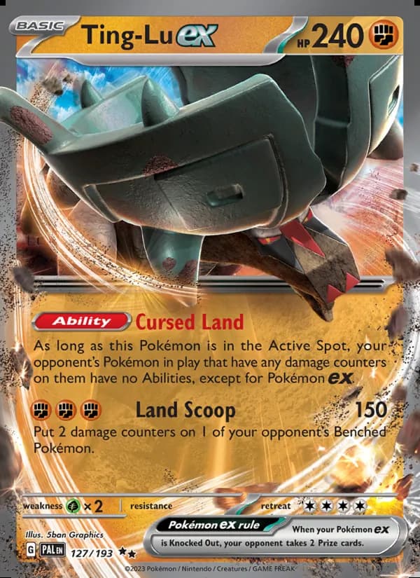 Ting-Lu ex — Paldea Evolved #127
