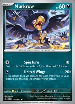 Murkrow — Paldea Evolved #131