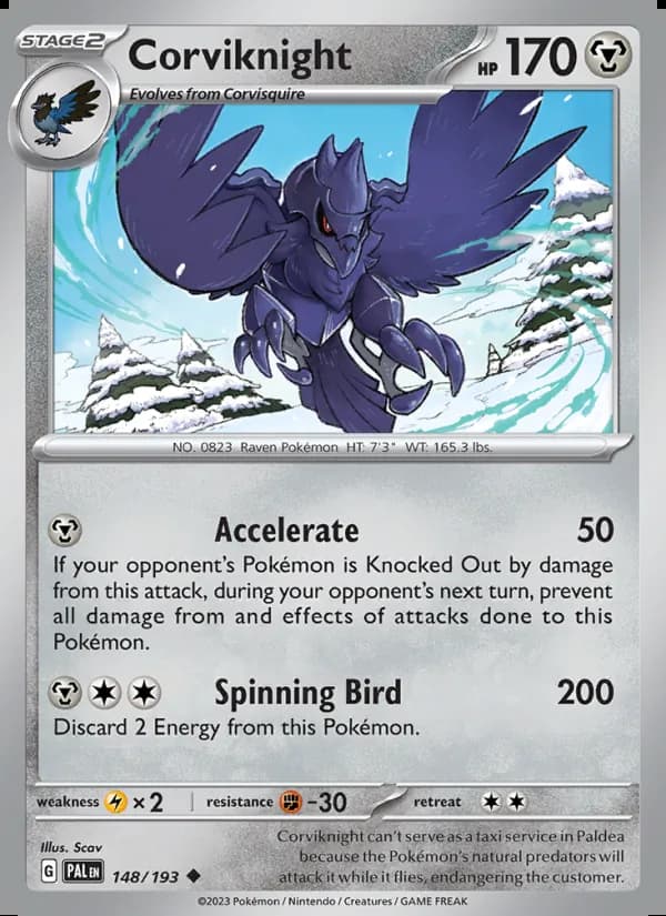 Corviknight — Paldea Evolved #148