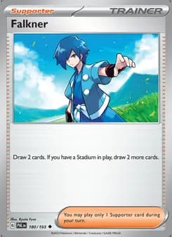Falkner — Paldea Evolved #180