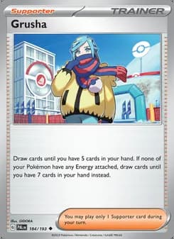 Grusha — Paldea Evolved #184