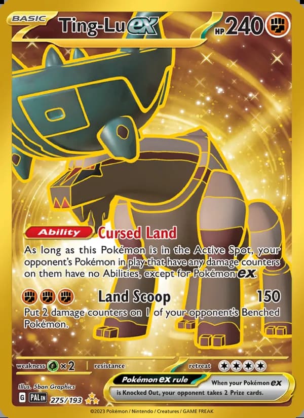 Ting-Lu ex — Paldea Evolved #275