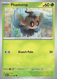 Phantump — Obsidian Flames #011