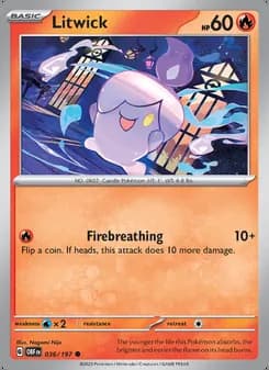 Litwick — Obsidian Flames #036