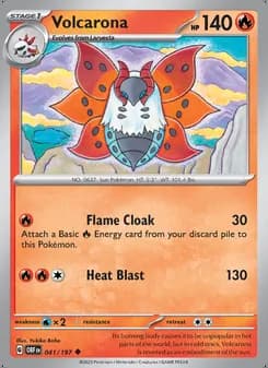 Volcarona — Obsidian Flames #041