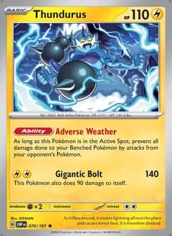 Thundurus — Obsidian Flames #070