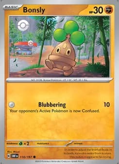 Bonsly — Obsidian Flames #110