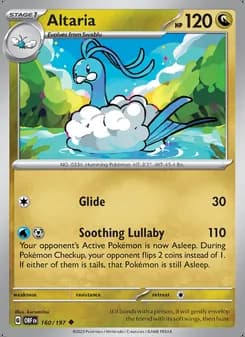 Altaria — Obsidian Flames #160